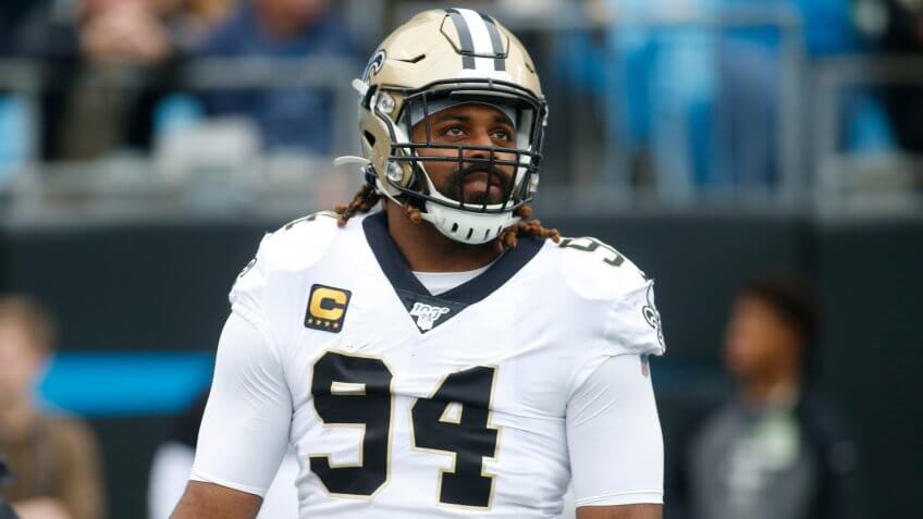 New Orleans Saints defensive end Cameron Jordan