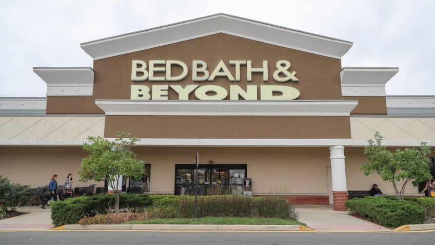 Philadelphia, Pennsylvania, October 19 2017: Bed Bath & Beyond Inc.