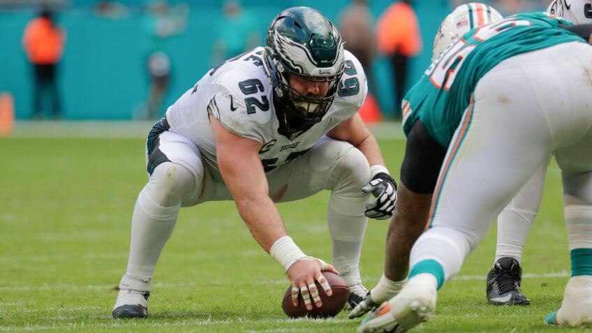 Philadelphia Eagles center Jason Kelce