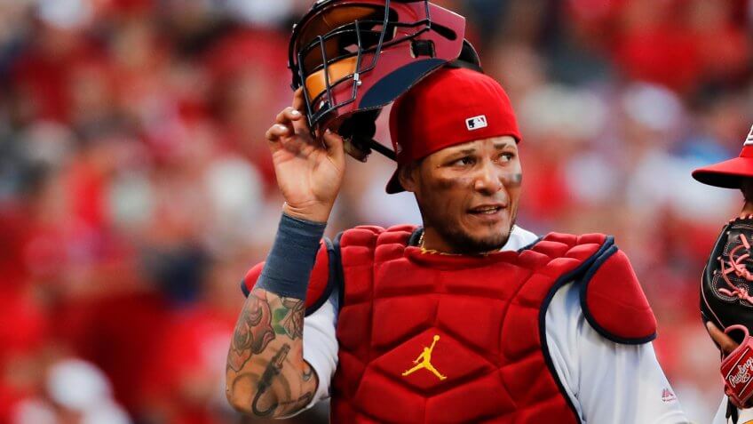 St. Louis Cardinals catcher Yadier Molina