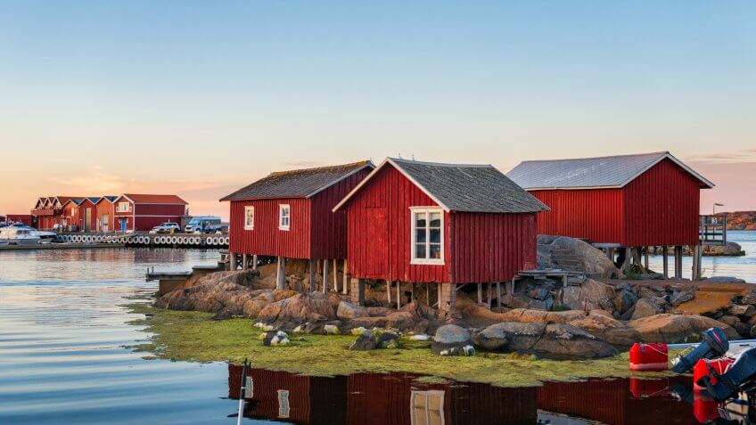 Idyllic Swedish west coast.