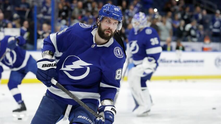Tampa Bay Lightning right wing Nikita Kucherov