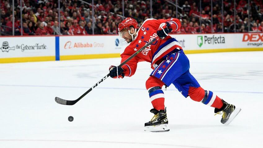 Washington Capitals left wing Alex Ovechkin