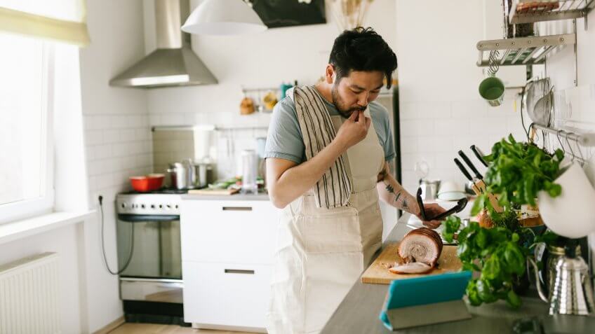 Home cooking series with Japanese family.