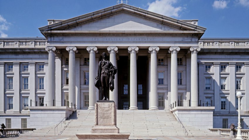 1980 U.S. Treasury building