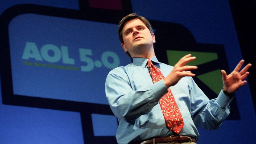 CASE Steve Case, chairman and chief executive officer of America Online Inc.