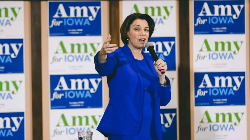 Democratic presidential candidate Sen.
