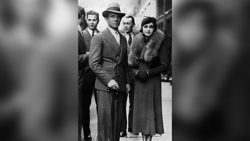 Barbara Hutton and husband Prince Alexis Mdivani