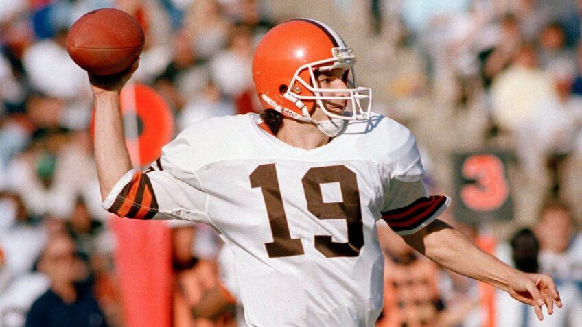 Bernie Kosar Undated phot of Bernie Kosar of the Cleveland Browns.