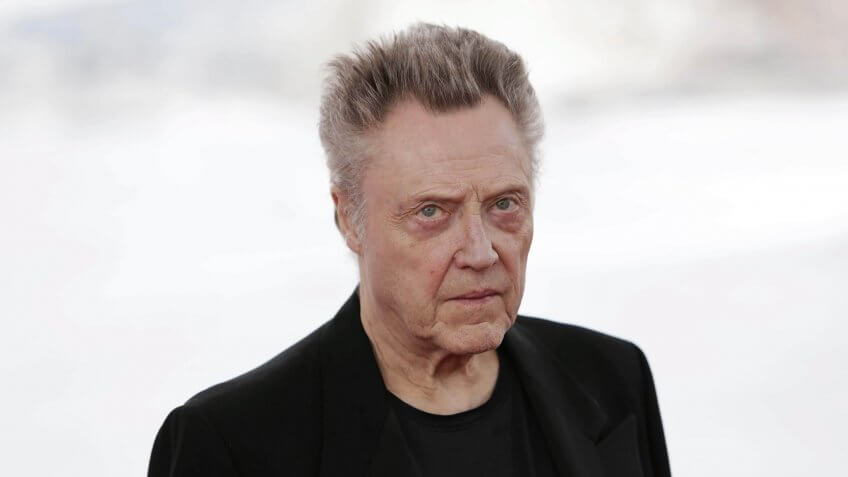 Us Actor Christopher Walken Poses For Photgraphers at the 49th Sitges International Fantastic Film Festival in Sitges Barcelona Spain 13 October 2016 Walken Will Receive the Honorary Award For His Professional Career at the Festival That Runs From 07 to 16 October Spain SitgesSpain Cinema Sitges - Oct 2016.