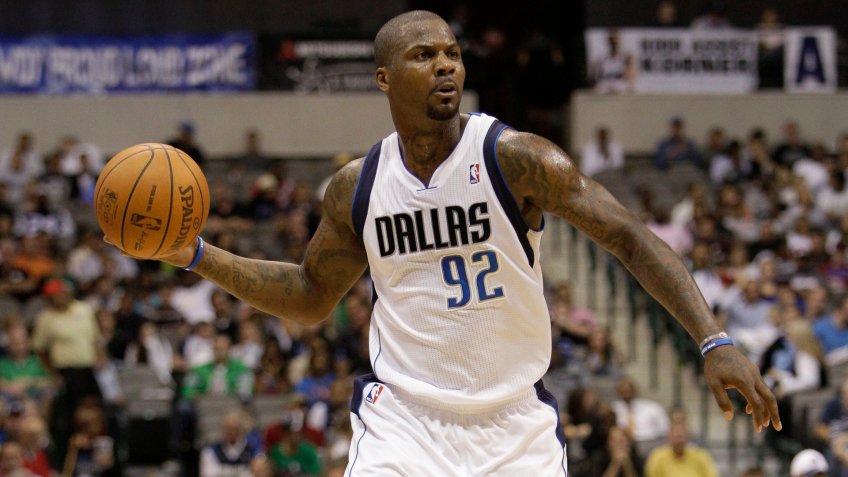 DeShawn Stevenson Dallas Mavericks shooting guard DeShawn Stevenson (92) during a preseason basketball game against the Washington Wizards, in DallasWizards Mavericks Basketball, Dallas, USA.