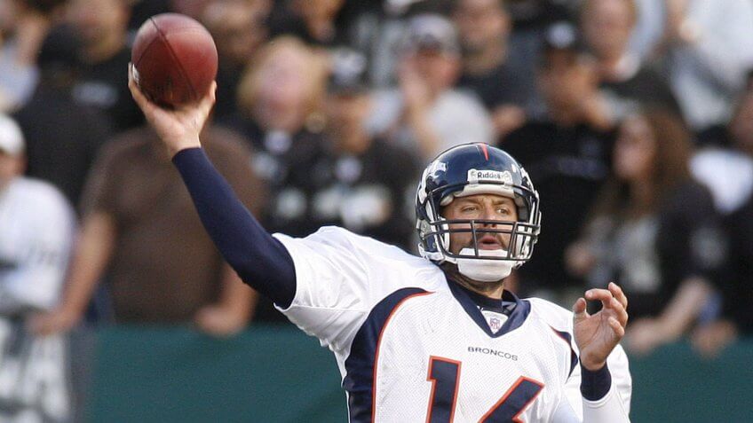Jake Plummer, Denver Broncos, quarterback, football