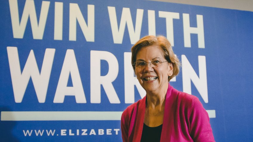 Democratic presidential candidate Sen.