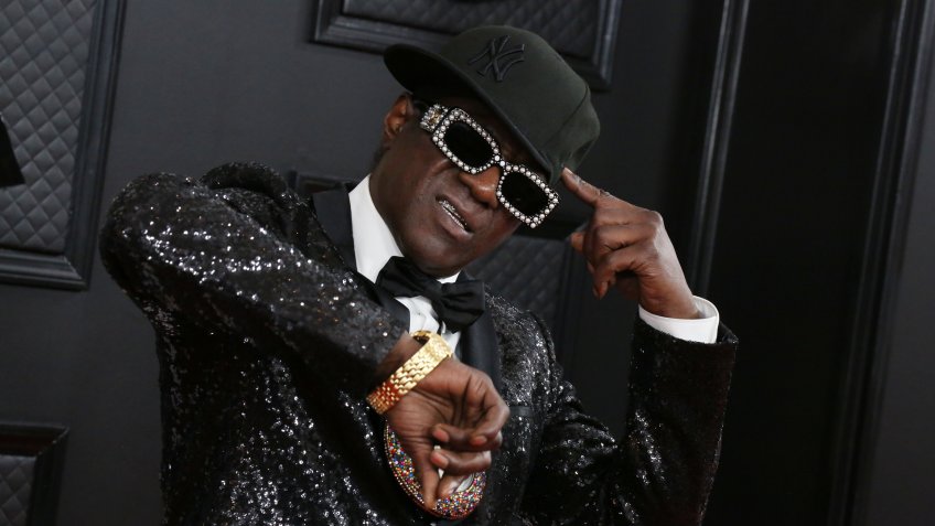 Flavor Flav 62nd Annual Grammy Awards, Arrivals, Los Angeles, USA - 26 Jan 2020.