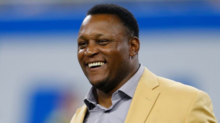 Detroit Lions, running back, Barry Sanders, football, NFL