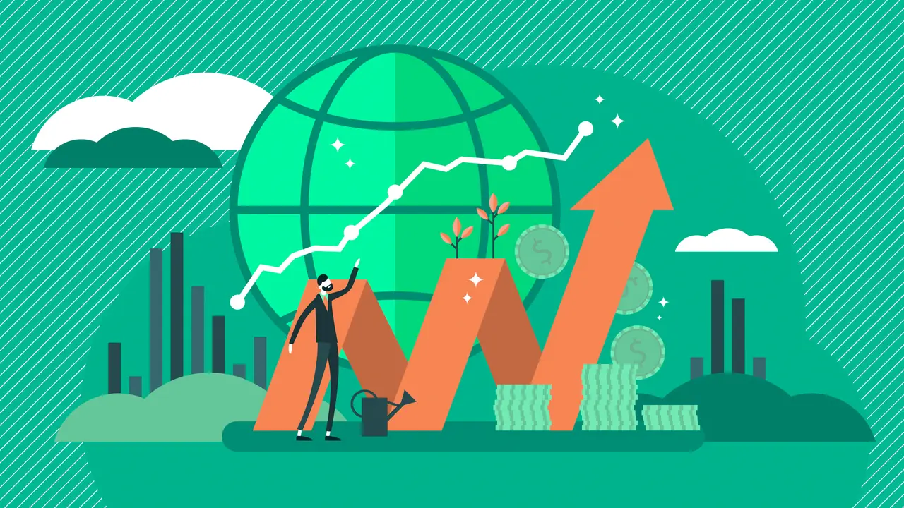 Stock market vector illustration.