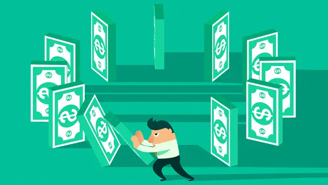 Financial domino effect.