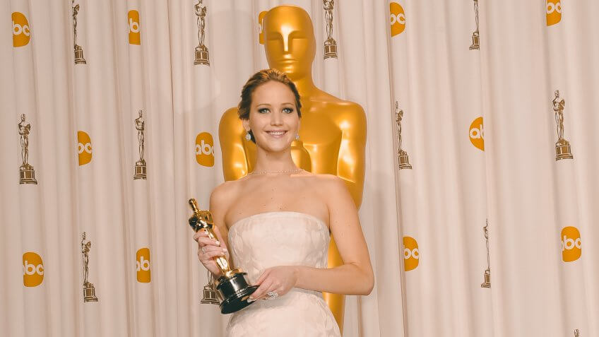 Jennifer Lawrence richest oscar winner