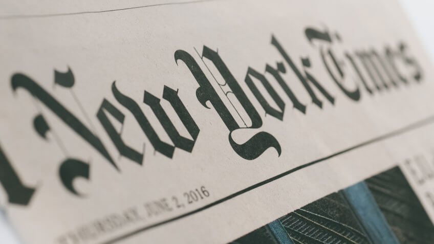 New York Times newspaper