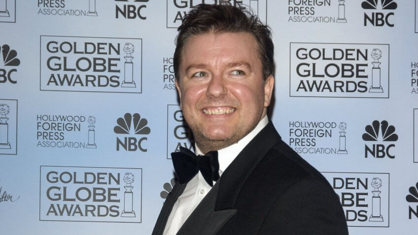 Ricky Gervais Golden Globe awards