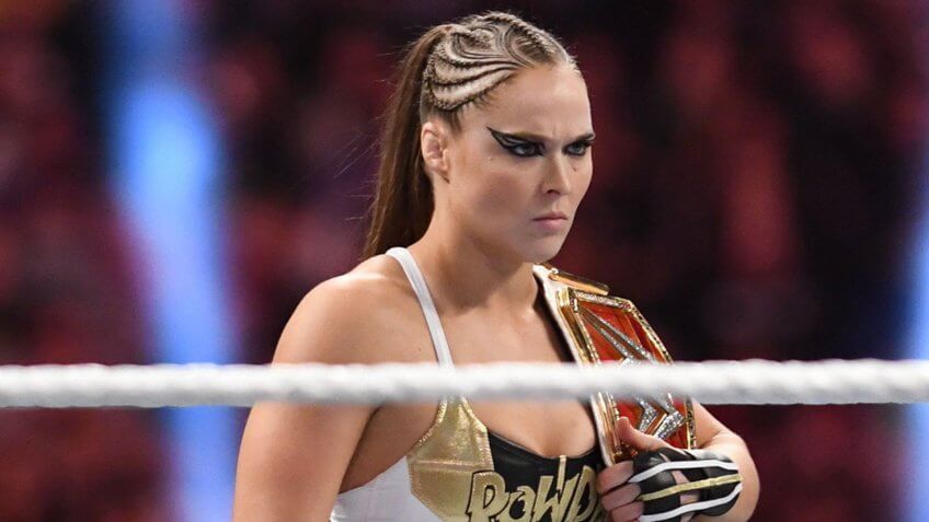 Ronda Rousey WWE Royal Rumble, Phoenix, Arizona, USA - 27 Jan 2019.
