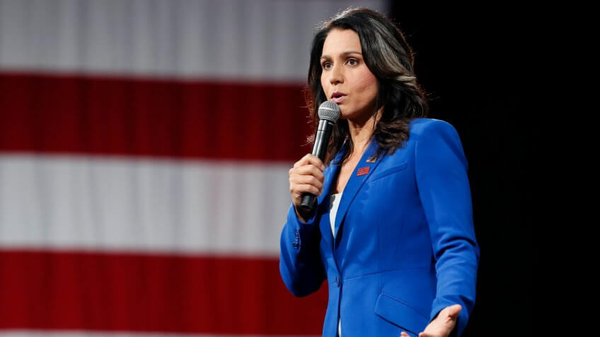 Democratic presidential candidate Rep.