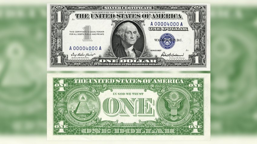 US $1 1957 Silver Certificate