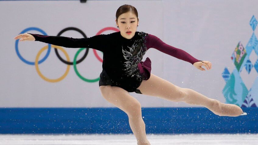 Yuna Kim of South Korea competes in the women's free skate figure skating finals at the Iceberg Skating Palace during the 2014 Winter Olympics, in Sochi, RussiaSochi Olympics Figure Skating, Sochi, Russia.