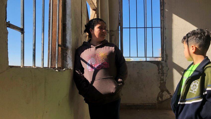 migrant shelter in Mexicali Mexico