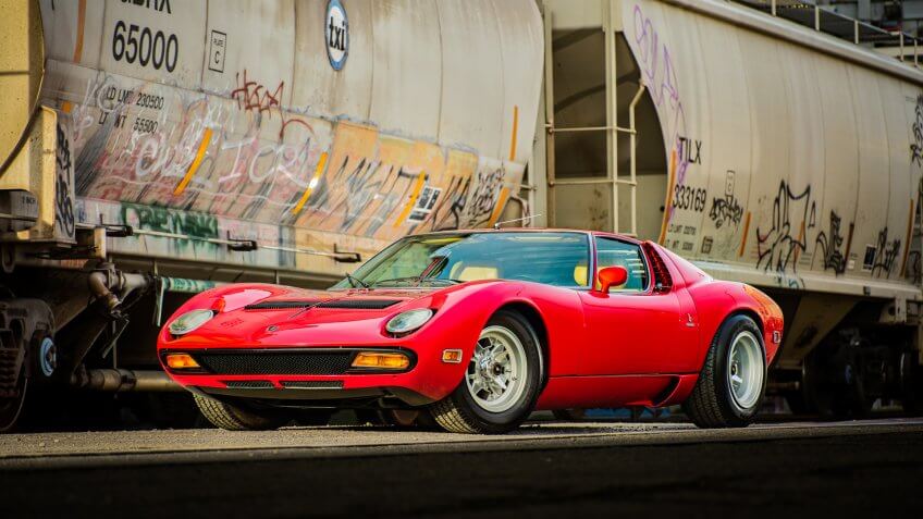 1971 Lamborghini Miura P400 SV by Bertone
