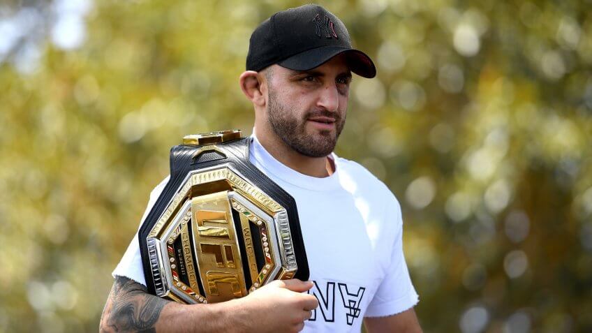 Alexander Volkanovski, UFC, wrestling