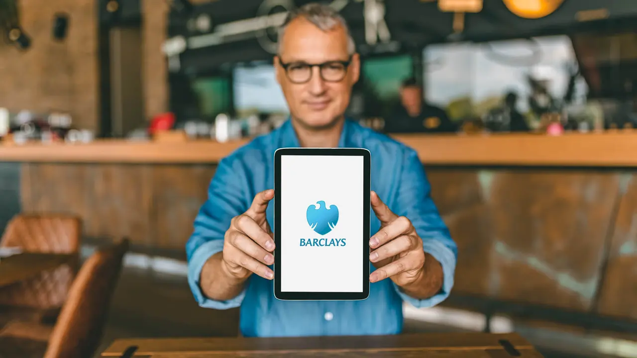 Barclays Bank tablet