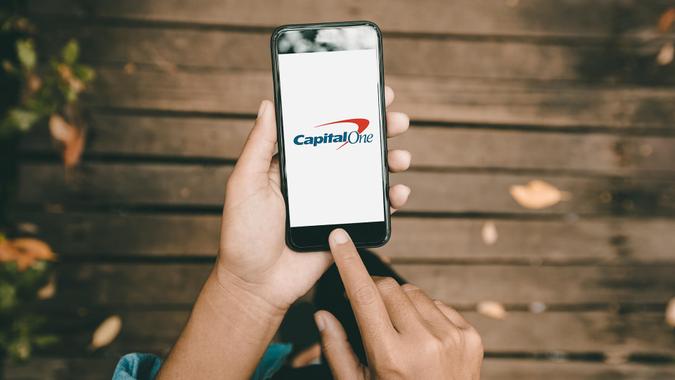 Capital One phone app