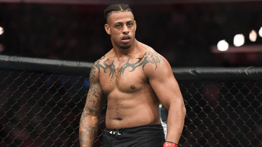 Greg Hardy, UFC, wrestling