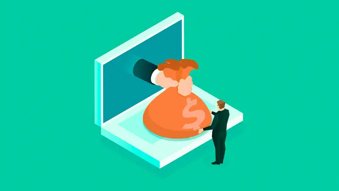 Online online loans and mortgages, online rewards and allowances.