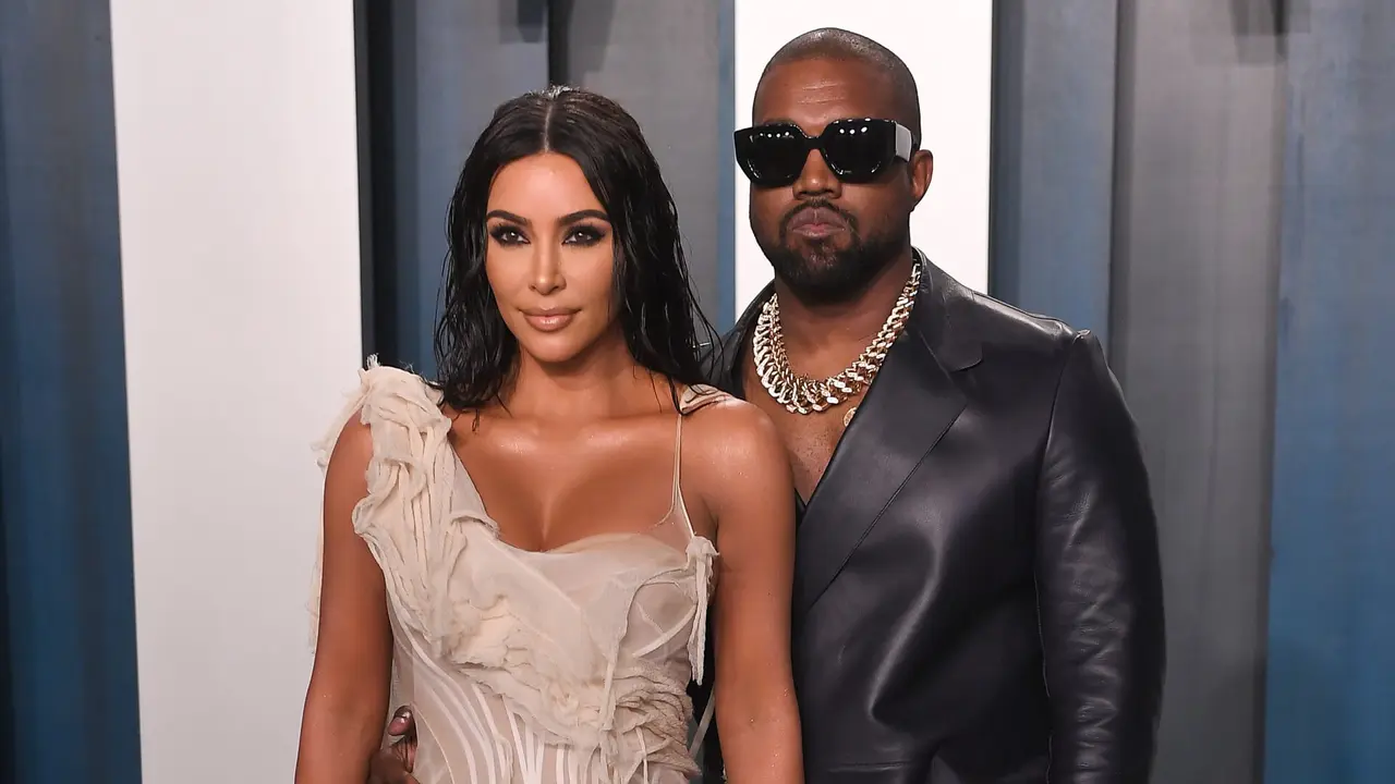Kim Kardashian West and Kanye WestVanity Fair Oscar Party, Arrivals, Los Angeles, USA - 09 Feb 2020.