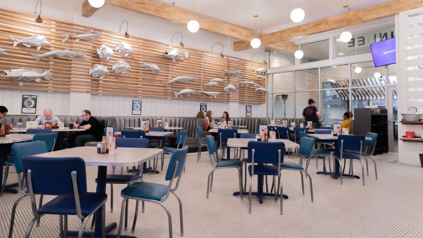 Little Rock, Arkansas: January 10, 2020: A restaraunt in the city of Little Rock, Arkansas.