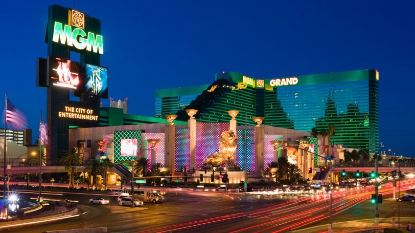 MGM Grand hotel in Vegas