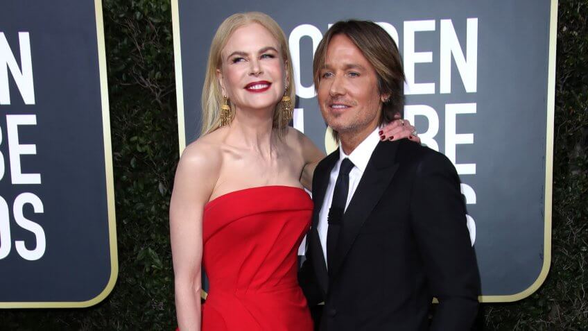 Nicole Kidman and Keith Urban77th Annual Golden Globe Awards, Arrivals, Los Angeles, USA - 05 Jan 2020.