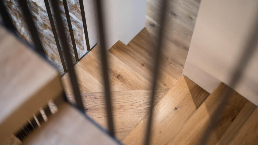 Staircase, Steps, Residential Building, Construction Industry, Hotel.