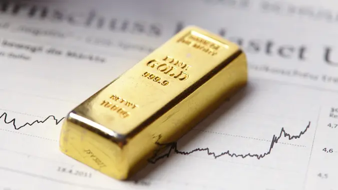 gold bullion bar