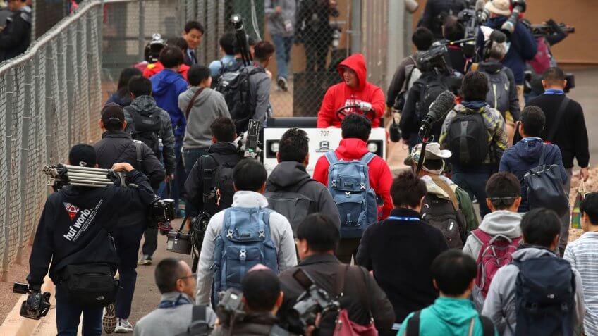 Spring Training Japanese Media