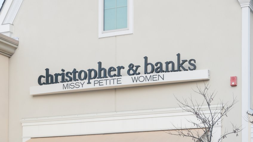 New Jersey, USA, January 1, 2019: Christopher Banks store front.