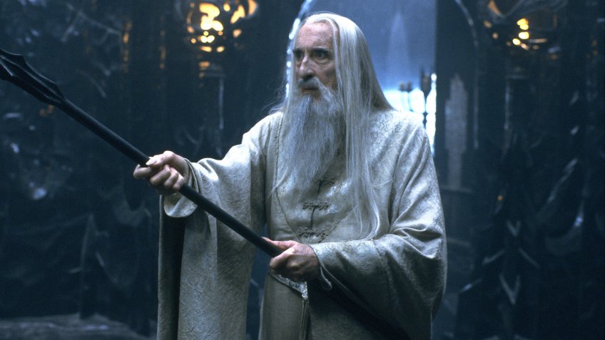 Christopher Lee Lord of the Rings