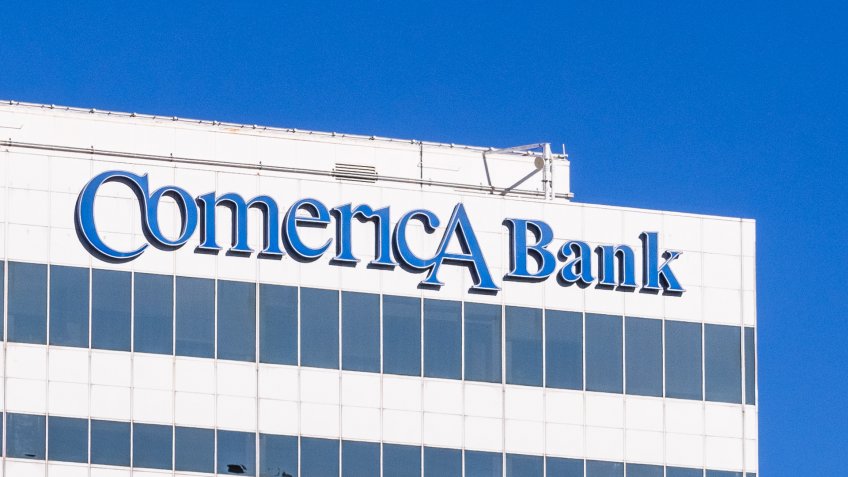 Dec 9, 2019 Los Angeles / CA / USA - Comerica Bank branch; Comerica Incorporated is a financial services company headquartered in Dallas, Texas.