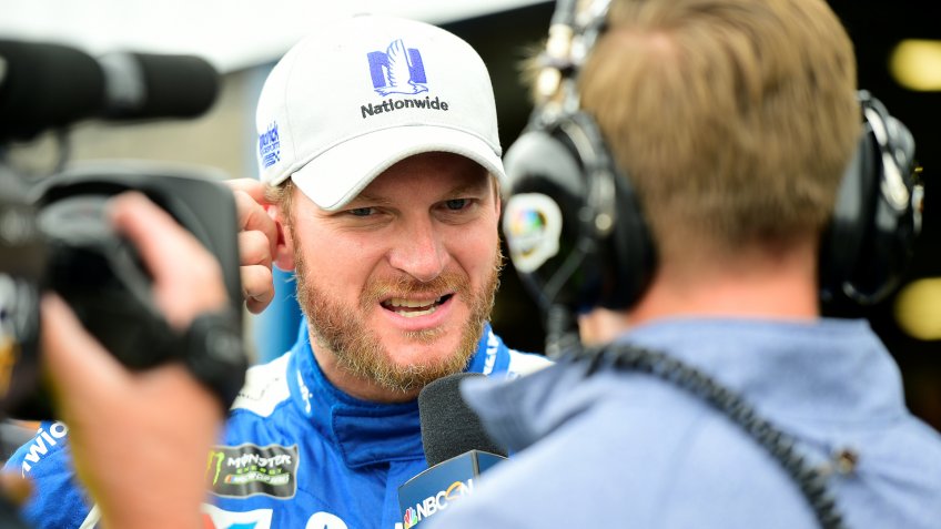 Dale Earnhardt Jr., Monster Energy NASCAR Cup Series driver of the Nationwide Chevrolet (88)