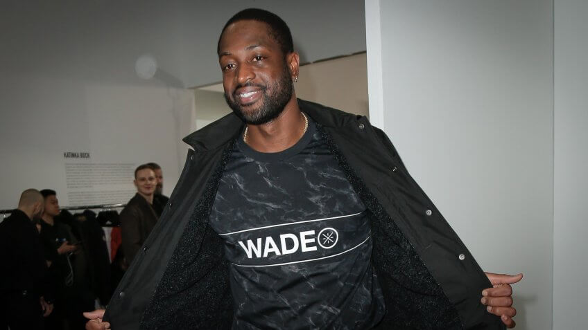 Dwyane Wade Li-Ning show, Front Row, Autumn Winter 2020, Paris Fashion Week Men's, France - 18 Jan 2020.