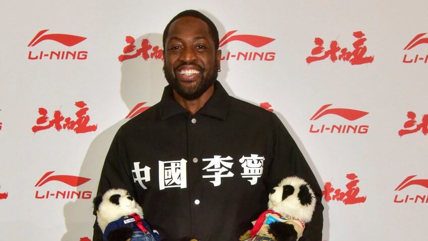 Dwyane WadeLi-Ning show, Arrivals, Autumn Winter 2020, Paris Fashion Week Men's, France - 18 Jan 2020.