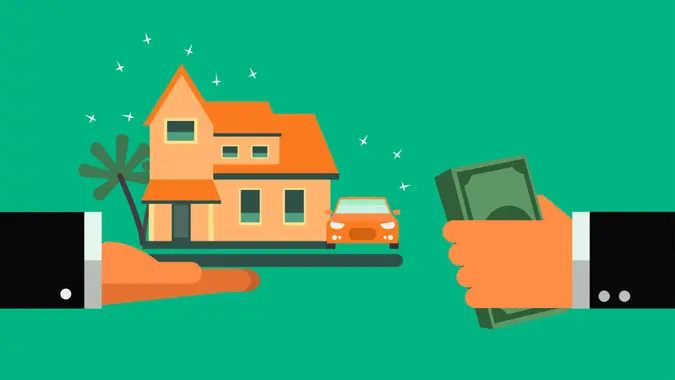 Mortgage concept.