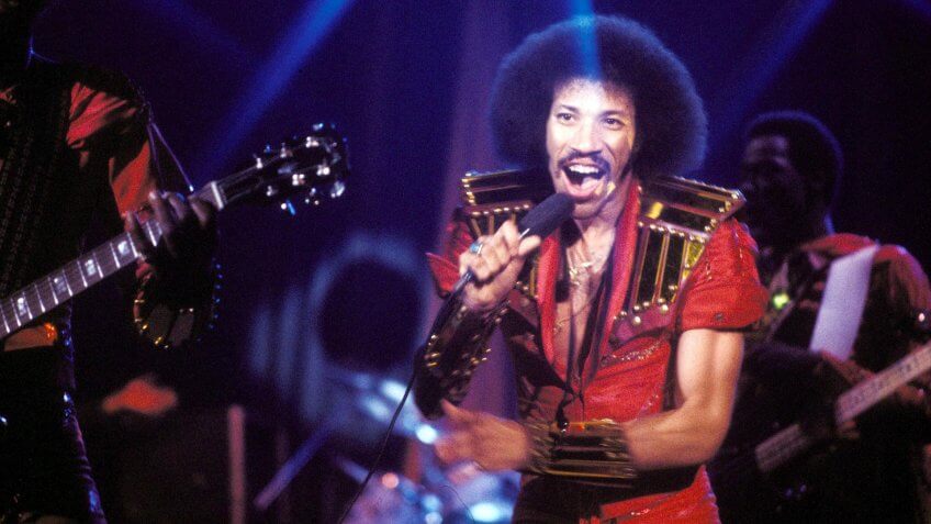Mandatory Credit: Photo by Richard Young/Shutterstock (74372c)1979 THE COMMODORES.